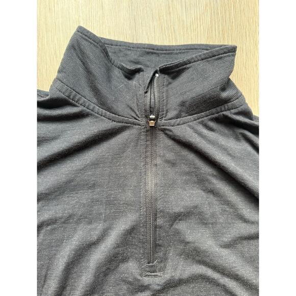 Brooks Women's 1/4 Zip Running pullover, Black, Long Sleeve, Women's size Small - Picture 3 of 6